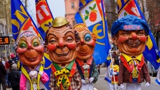 Der Rosenmontagsumzug in Mainz