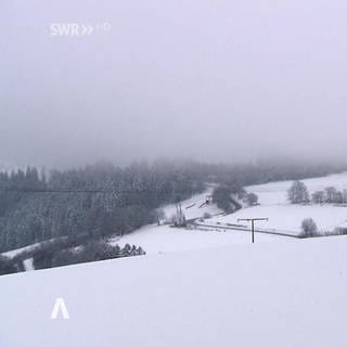Schnee in Adenau