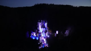 Burg Eltz illuminiert