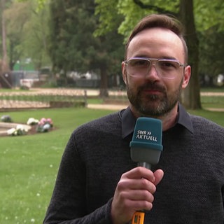 SWR-Reporter Michael Heußler