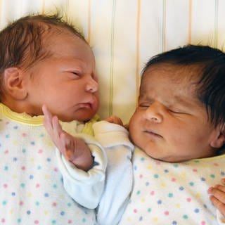 neugeborene Babys in Klinik