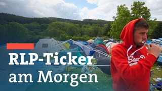 Der RLP-Newsticker am Morgen am 1. Juni zu "Rock am Ring", Corona-App und Bahnstreik.