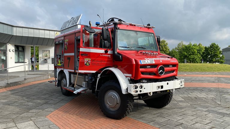 Das neue Tank-Löschfahrzeug 3000 für die Feuerwehren in Rheinland-Pfalz.