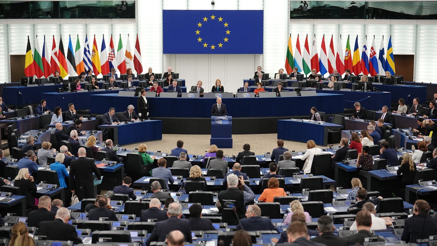 Sitzung im EU-Parlament