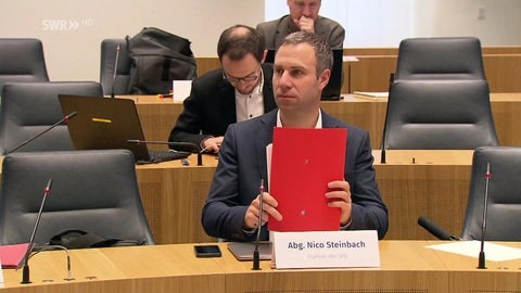 SPD Politiker Nico Steinbach Ausschuss