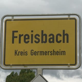 Ortsschild Freisbach