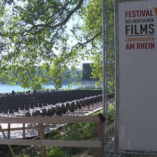 Vorbereitungen Filmfestival in Ludwigshafen