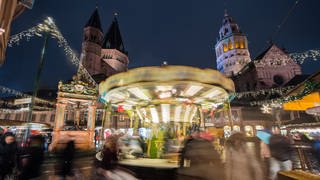 Weihnachtsmarkt in Mainz.