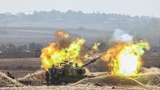 Irsaelische Armee reagiert auf den Terror-Angriff der Hamas