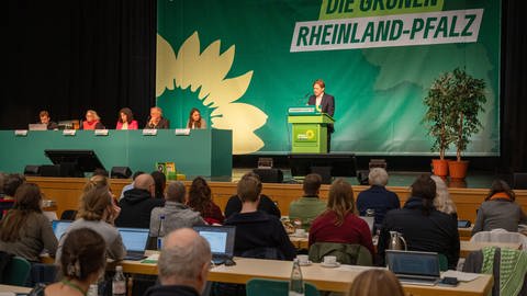 Grünen-Landesparteitag in Saarburg bei Trier