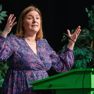 Katharina Binz beim Landesparteitag der Grünen