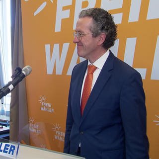 Joachim Streit aus Bitburg in der Eifel ist der Spitzenkandidaten der Freien Wähler zur Europawahl 2024. 