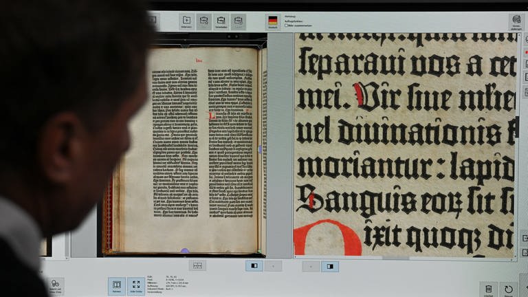 Gutenberg-Bibel wird digitalisiert