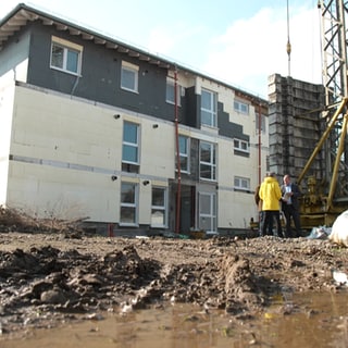 Stillstand auf der Baustelle - Bauträger ist insolvent