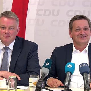 Pressekonferenz CDU