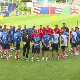 Slowakische Mannschaft in Mainz