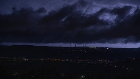 Auch über Trier blitzte und donnerte es gewaltig in der Nacht vom 29. auf den 30. Juni.