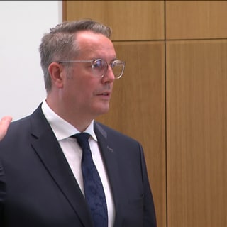 Neu gewählter Ministerpräsident von RLP, Alexander Schweitzer (SPD)