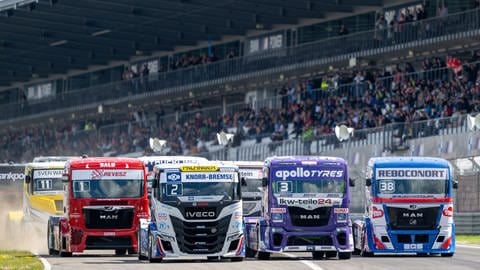 Start beim Truck-Grand-Prix 2024 auf dem Nürburgring