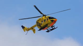 Der fliegende ADAC-Rettungshubschrauber "Christoph Murnau" | Die Besatzung konnte dem abgestürzten Bergsteiger aus RLP nicht mehr helfen