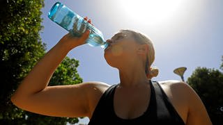 Hitzewelle in RLP - Temperaturen weit über 30 Grad.