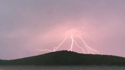 Gewitter über Neustadt an der Weinstraße