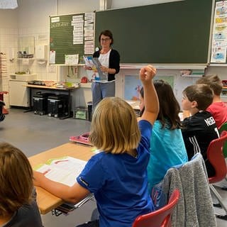 Erster Schultag nach den Sommerferien an einer Grundschule in Mainz