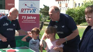 Mitglieder des Tischtennisvereins