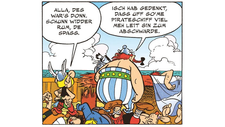 Mit "Asterix als Palatinator" erscheint am 9. September ein neuer Band auf pfälzisch.