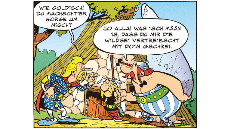 Mit "Asterix als Palatinator" erscheint am 9. September ein neuer Band auf pfälzisch.