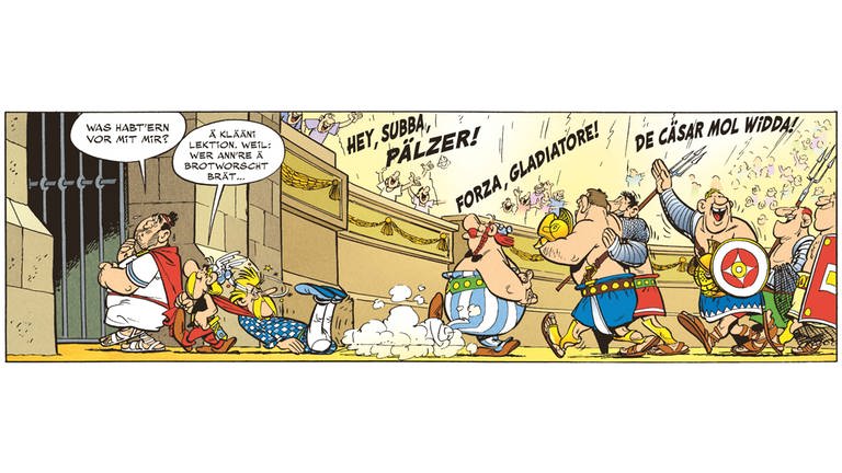 Mit "Asterix als Palatinator" erscheint am 9. September ein neuer Band auf pfälzisch.