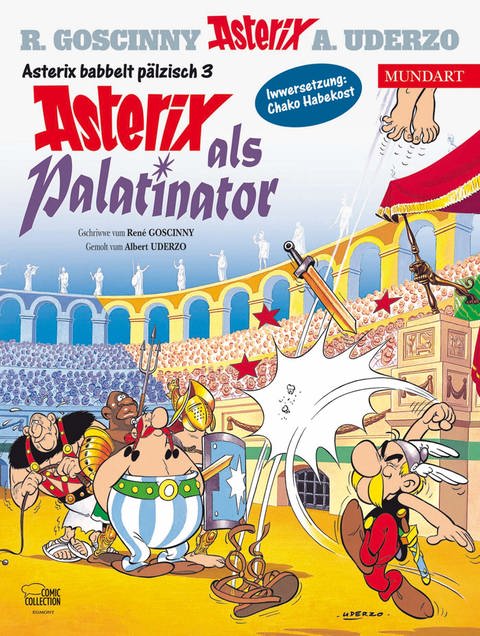 "Asterix als Palatinator" erscheint am 9. September "uff pälzisch".