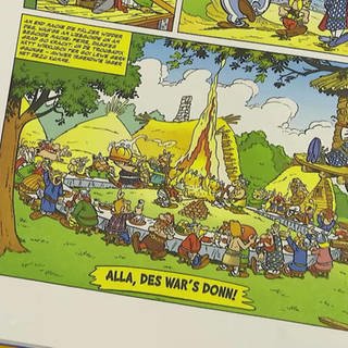 Pfälzischer Comic "Asterix"