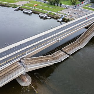 In Dresden ist die Carolabrücke teilweise eingestürzt. Generell gelten Brücken in Deutschland und auch in RLP als sicher - aber sanierungsbedürftig.