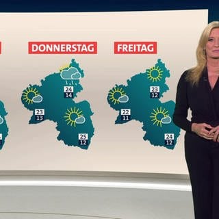 Wetterreporterin Claudia Kleinert