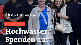 Fast 900 Kilometer war der Hilfskonvoi aus dem rheinhessischen Nieder-Olm bei Mainz auf dem Weg, jetzt ist er in der polnischen Flutregion in Glucholazy angekommen. 