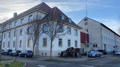 Das bisherige Polizeipräsidium Rheinpfalz in Ludwigshafen