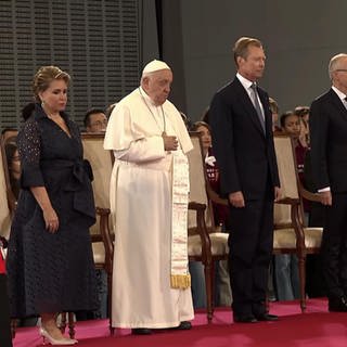 Papst besucht Luxemburg