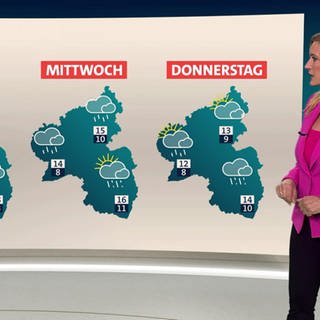 SWR-Meteorologin Claudia Kleinert