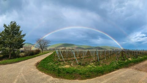 Regenbogen bei Sankt Martin