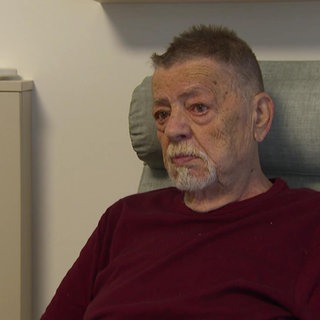 80-jähriger Norbert aus dem Hospiz