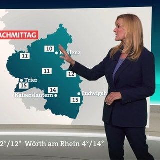 Wetterreporterin Claudia Kleinert