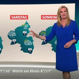 Wetterreporterin Claudia Kleinert