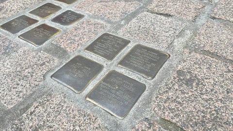 Stolpersteine in Speyer. 