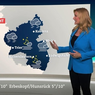 Wetterreporterin Claudia Kleinert