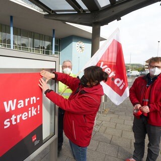 Die Gewerkschaft ver.di ruft Fahrer privater Busbetriebe in Rheinland-Pfalz wieder zum Warnstreik auf