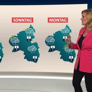 SWR-Meteorologin Claudia Kleinert