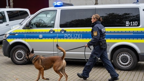 Polizei-Einsatz (Symbol): In Mainz gab es zwei größere Einsätze - zum einen wegen möglichem Sprengstoff am Mainzer Hauptbahnhof und zum anderen wegen eines angeblichen Familienstreits in der Altstadt