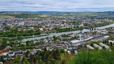 Blick auf die Mosel bei Trier