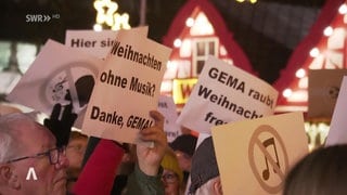 Protest gegen GEMA